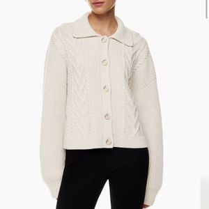 Babaton Emporia Cardigan heather birch